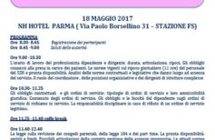 Programma Benci mattino 2017